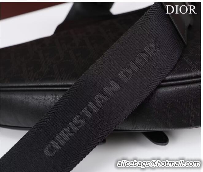 Promotional Dior Essentials SADDLE BAG Grained Calfskin 1ADPO093F BLACK