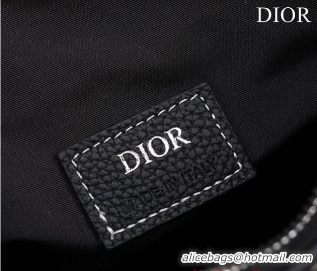 Big Discount Dior Essentials SADDLE BAG Grained Calfskin 1ADPO093H BLACK