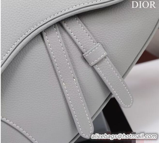 Promotional Dior Essentials SADDLE BAG Grained Calfskin 1ADPO093F GRAY