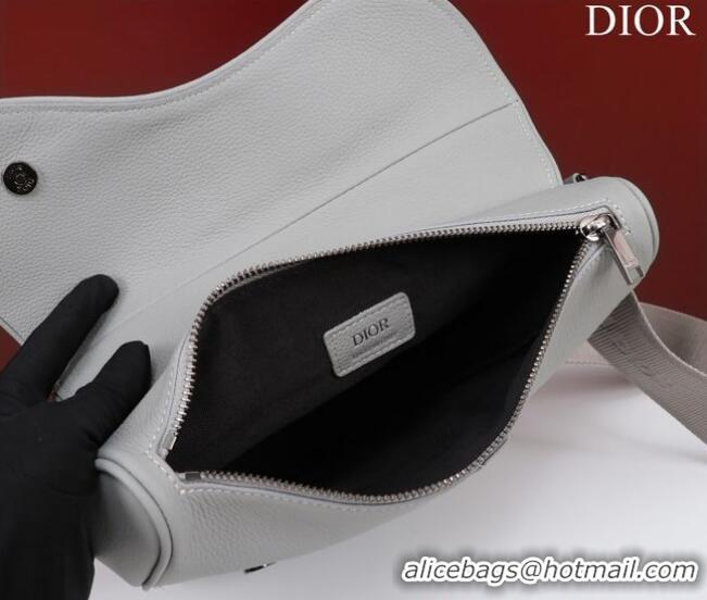 Traditional Specials Dior Essentials SADDLE BAG Grained Calfskin 1ADPO093f-1 gray