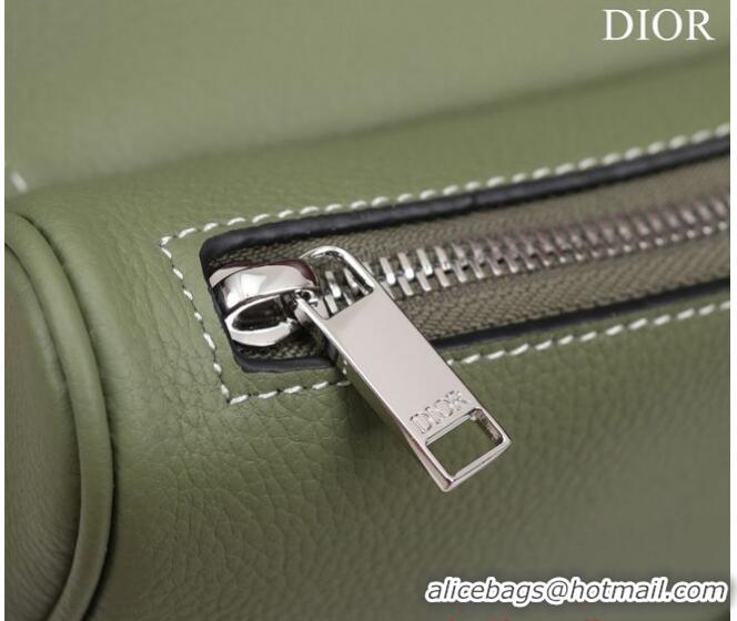 Pretty Style Dior Essentials SADDLE BAG Grained Calfskin 1ADPO093f-1 green