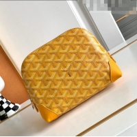 Shop Discount Goyard Vendôme Cosmetic Pouch G2611 Yellow 2023