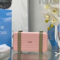 Grade Quality Crafted Dior x Rimowa Personal Clutch CD1401 Pink 2023