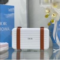 Good Product Crafted Dior x Rimowa Personal Clutch CD1401 White 2023