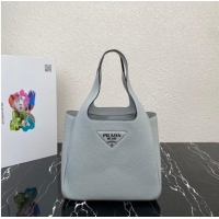 Super Quality Prada Medium leather tote 1BG335 Cornflower