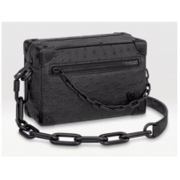 Buy Inexpensive Louis Vuitton Mini Soft Trunk N82245 black