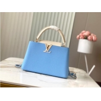 Most Popular Louis Vuitton Capucines MM M20784 Provence Blue