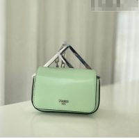 Shop Design Fendi First Sight Nano Bag Charm in Glossy Leather 8609S Light Green 2023