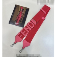 Top Quality Fendi Strap You Ribbon Shoulder Strap 915 Red 2023