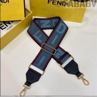 Noble Useful Fendi Strap You Ribbon Shoulder Strap 908 Blue 2023