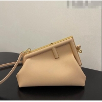 Well Crafted Fendi First Small Leather Bag 128M Nude 2023