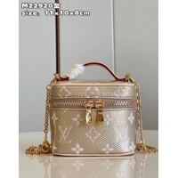 Traditional Specials Louis Vuitton Monoglam Canvas Micro Vanity M22920 Beige