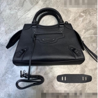 Low Price Balenciaga Neo Classic Small Bag in Grained Calfskin 638511 All Black