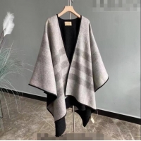 Most Popular Burberry Cashmere Cape140x140cm 0815 Grey/Black 2023