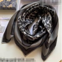 Cheapest Dior Mizza Silk Sqaure Scarf 90x90cm 110289 Grey