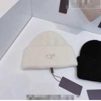 Unique Grade Prada Knit Hat 0802 White 2023