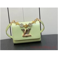 Buy Inexpensive Louis Vuitton Twist PM M22768 Vert Noto Green