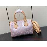 Grade Design Louis Vuitton Speedy Bandouliere 20 M22849 Monoglam Rose