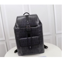 Buy Inexpensive DIOR HIT THE ROAD BACKPACK Black CD Diamond Canvas and Smooth Calfskin 1ESBA021