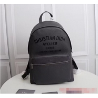 Good Quality Dior Essentials BACKPACK Grained Calfskin CM1088-1 Black