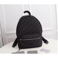 Buy Inexpensive DIOR BACKPACK Oblique Jacquard CM1089 black