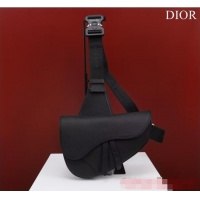 Promotional Dior Essentials SADDLE BAG Grained Calfskin 1ADPO093 black