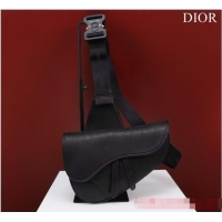 Promotional Dior Essentials SADDLE BAG Grained Calfskin 1ADPO093F BLACK