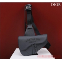 Trendy Design Dior Essentials SADDLE BAG Grained Calfskin 1ADPO093f-1 dark gray