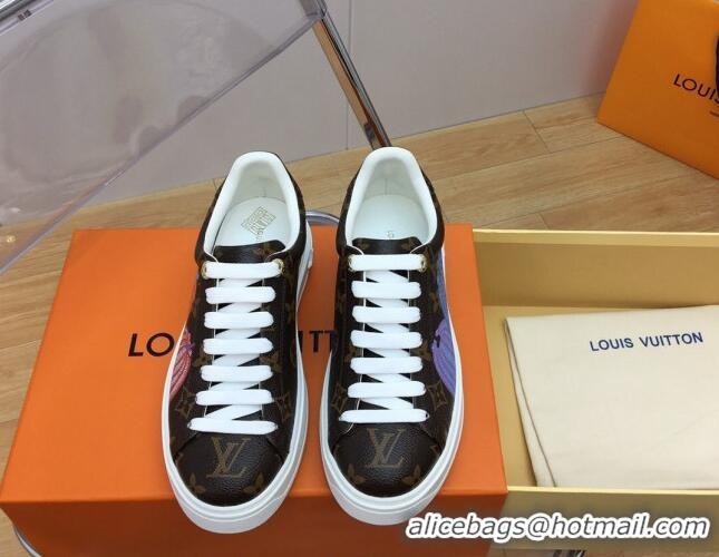 Purchase Louis Vuitton LV x YK Time Out Sneaker in Pumpkins Monogram Canvas 1ABD8H 625099