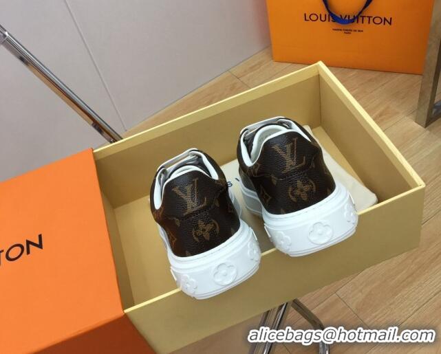 Purchase Louis Vuitton LV x YK Time Out Sneaker in Pumpkins Monogram Canvas 1ABD8H 625099