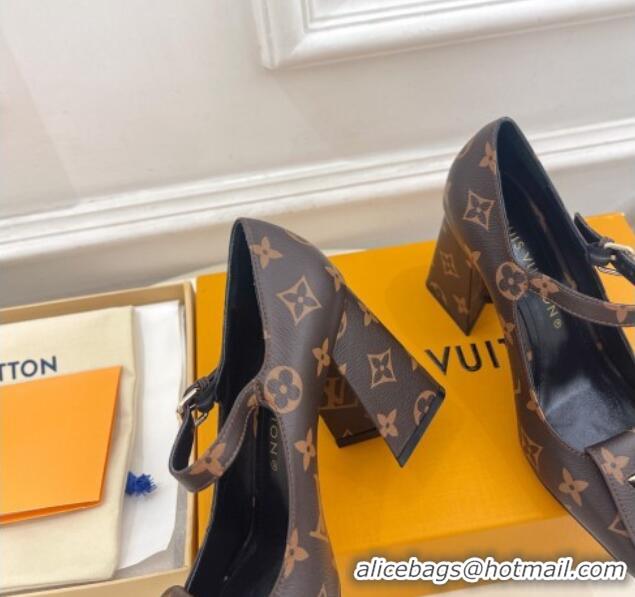 Purchase Louis Vuitton Shake Mary Janes Pumps 8.5cm in Monogram Canvas 711122