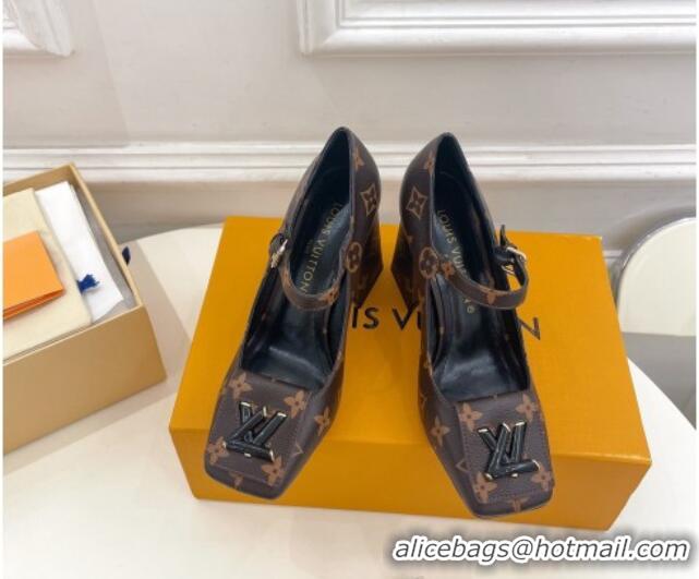 Purchase Louis Vuitton Shake Mary Janes Pumps 8.5cm in Monogram Canvas 711122