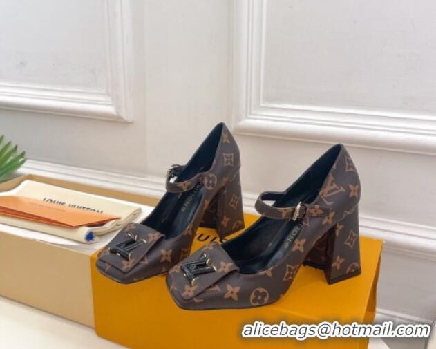 Purchase Louis Vuitton Shake Mary Janes Pumps 8.5cm in Monogram Canvas 711122