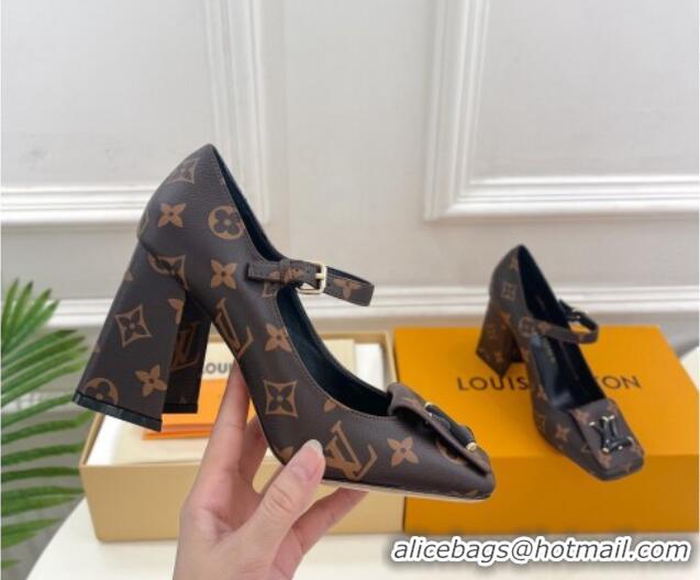 Purchase Louis Vuitton Shake Mary Janes Pumps 8.5cm in Monogram Canvas 711122