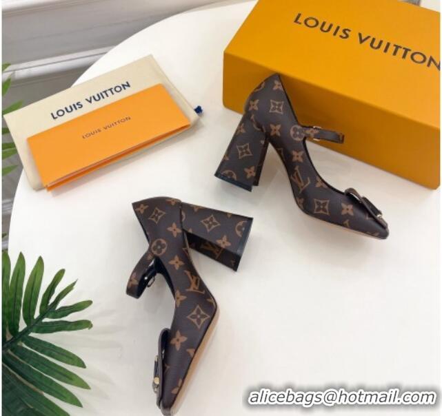 Purchase Louis Vuitton Shake Mary Janes Pumps 8.5cm in Monogram Canvas 711122