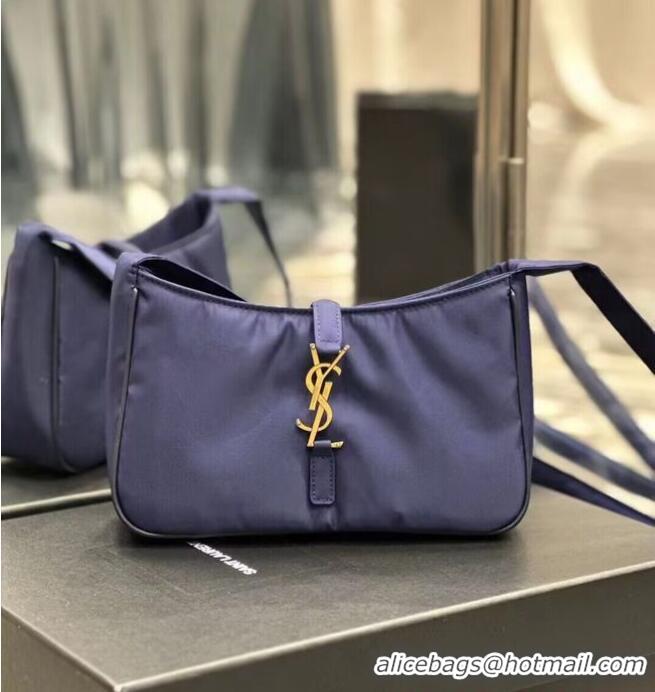 Most Popular SAINT LAURENT Nylon Shoulder Bag Y988228 Blue