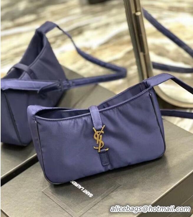 Most Popular SAINT LAURENT Nylon Shoulder Bag Y988228 Blue