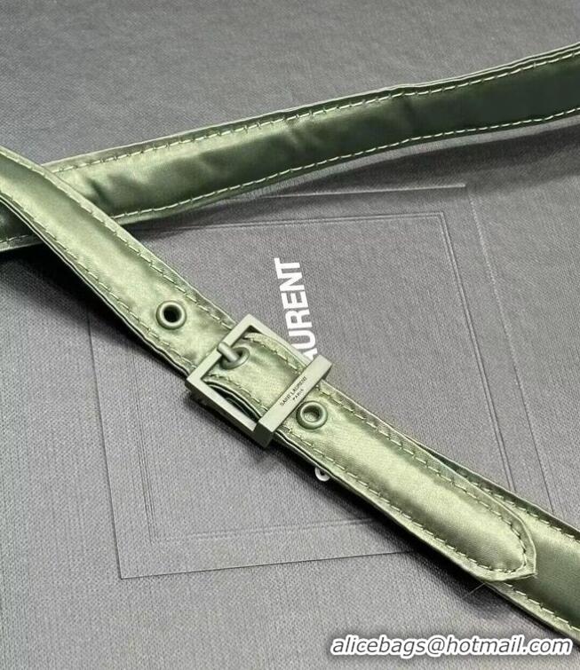 Unique Grade SAINT LAURENT Nylon Shoulder Bag Y988228 Green