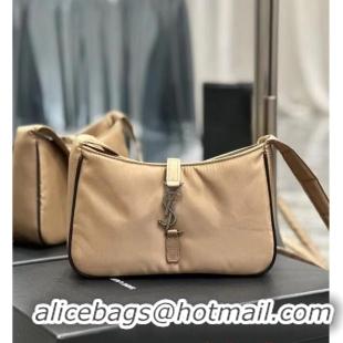 Reasonable Price SAINT LAURENT Nylon Shoulder Bag Y988228 Apricot