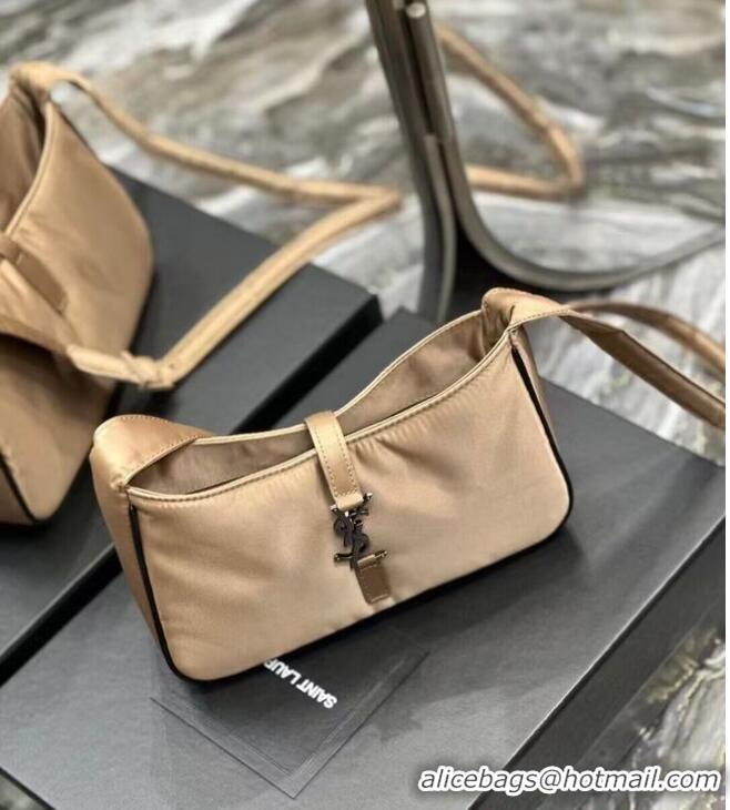 Reasonable Price SAINT LAURENT Nylon Shoulder Bag Y988228 Apricot