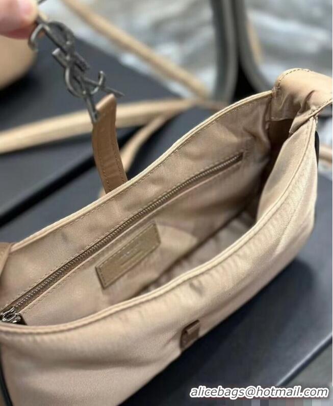 Reasonable Price SAINT LAURENT Nylon Shoulder Bag Y988228 Apricot