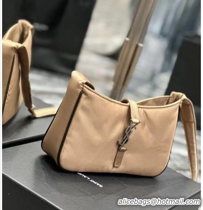 Reasonable Price SAINT LAURENT Nylon Shoulder Bag Y988228 Apricot