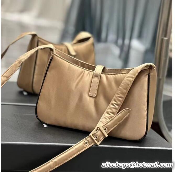 Reasonable Price SAINT LAURENT Nylon Shoulder Bag Y988228 Apricot