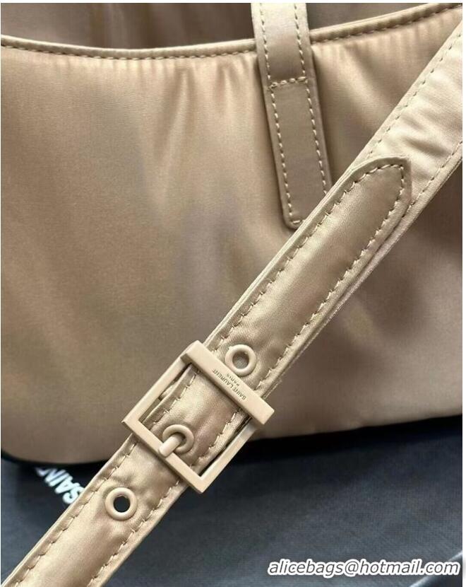 Reasonable Price SAINT LAURENT Nylon Shoulder Bag Y988228 Apricot