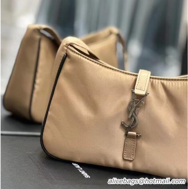 Reasonable Price SAINT LAURENT Nylon Shoulder Bag Y988228 Apricot