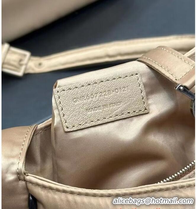 Reasonable Price SAINT LAURENT Nylon Shoulder Bag Y988228 Apricot