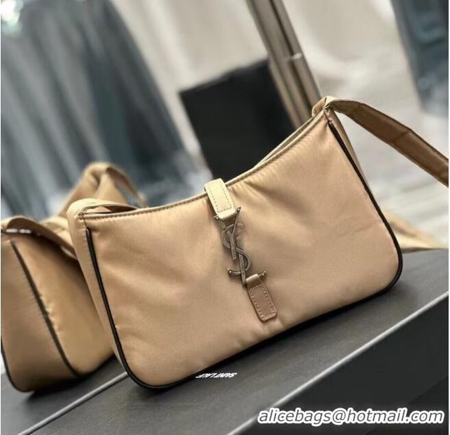 Reasonable Price SAINT LAURENT Nylon Shoulder Bag Y988228 Apricot