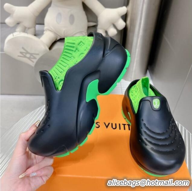 Good Product Louis Vuitton LV Shark Clog Green 712002