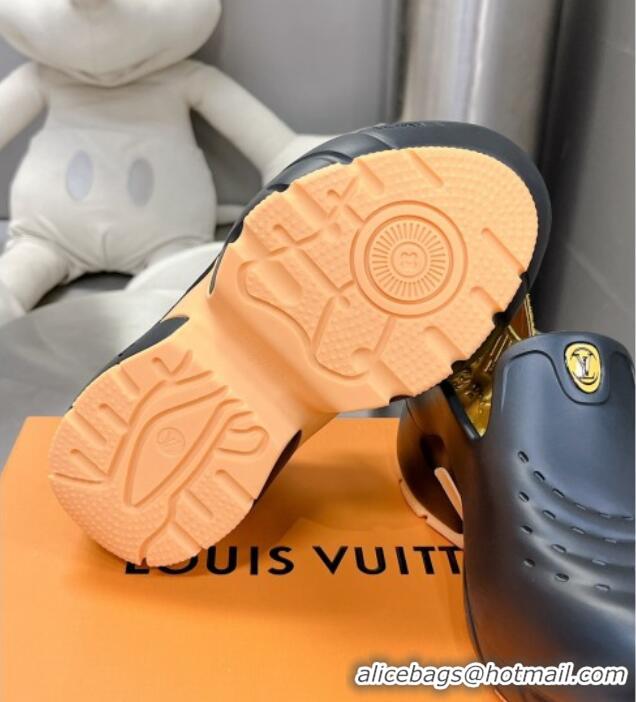 Sophisticated Louis Vuitton LV Shark Clog Yellow 712003