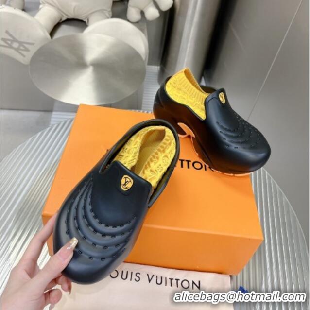 Sophisticated Louis Vuitton LV Shark Clog Yellow 712003